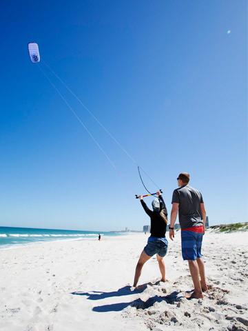 Beginner Kitesurfing Lesson