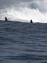Surf Cannon Rock Robben Island