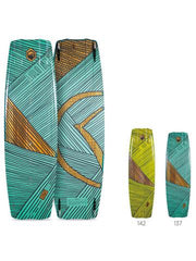 The Liquid Force Element pro level twin tip kiteboard with a CNC wood core and channeled hull available online through Adrenalised Boardsports.