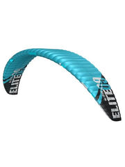 The Liquid Force Elite kiteboarding and snowkiting kite in blue available online through Adrenalised Boardsports.
