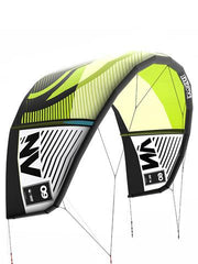 Liquid Force Envy Freeride kite in Lime color available online through Adrenalised Boardsports.