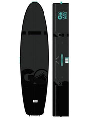 Liquid Force’s biggest travel bag, the World Surf Traveler can take two kite surf boards, three kites, and more. In black color.