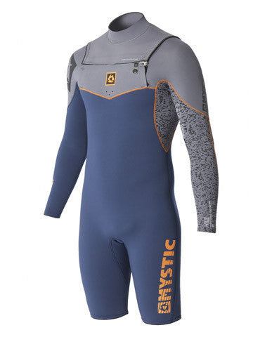 Mystic Artistic 3/2 Mens Shorty Frontzip