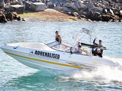 Wakeboarding past The Grand in Cape Town